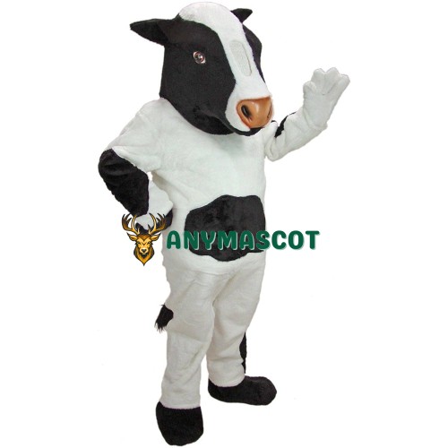Boxie Cow Mascot Costume