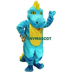 Turquoise  Dinosaur Lightweight Mascot Costume
