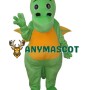 Big Nose Green Dinosaur Mascot Adult Costume
