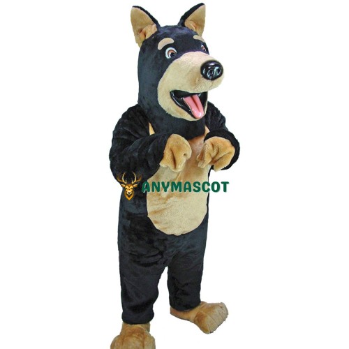 Doberman Mascot Costume