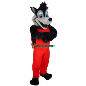 Big Bad Wolf Mascot Costume