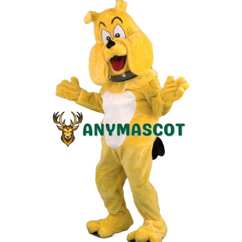 Cartoon Bulldog Costume Mascot