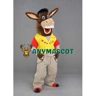 Martin the Donkey Mascot Costume