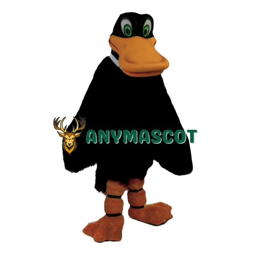 Black Duck Mascot Costume