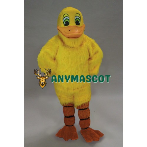 Yellow Duck Mascot Costume
