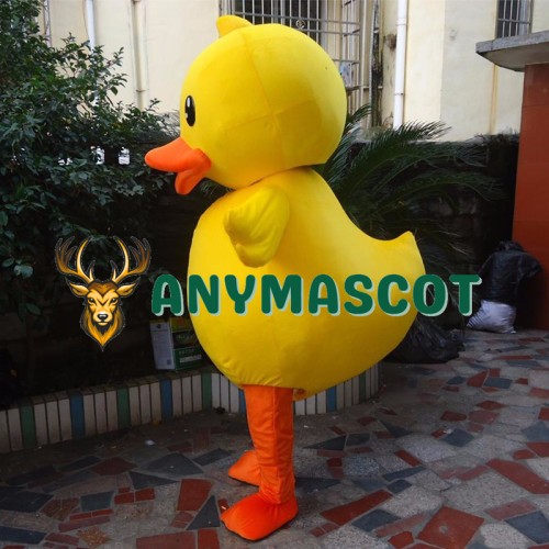 Yellow Duck Mascot Costume Adult Duck Mascot