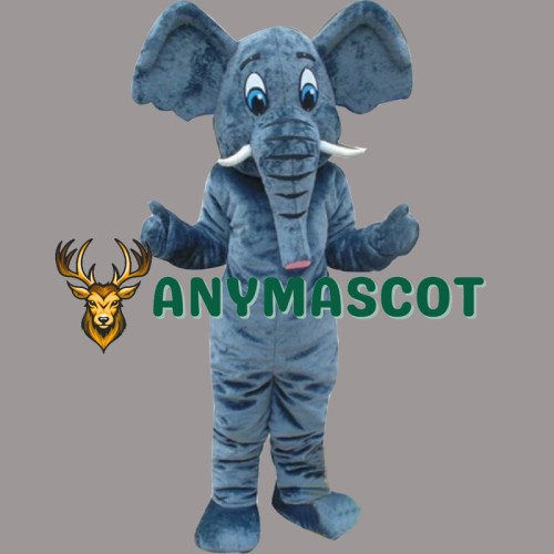 Elephant Mascot Costume Cartoon Costum