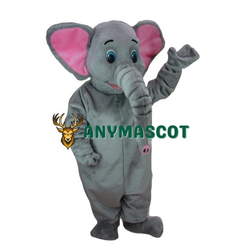 Asian Elephant Costume Mascot