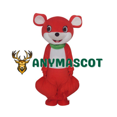 Red Kangaroo Mascot Costume