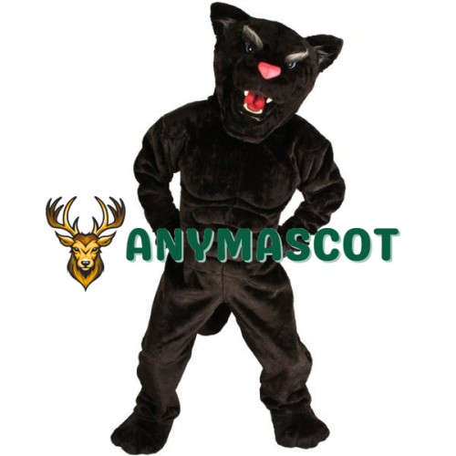 Panther Power Cat Mascot Costume