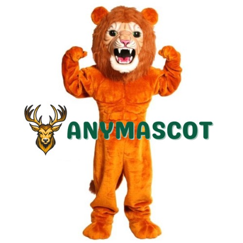 Super Power Cat Lion Mascot Costume
