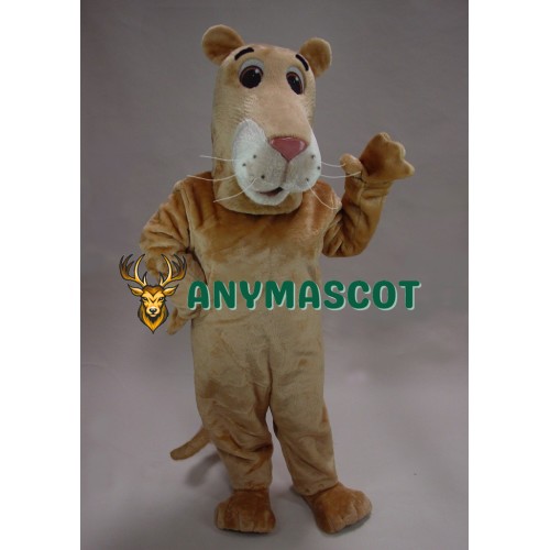 Cartoon Lioness Costume Mascot