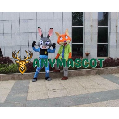 Nick Fox Mascot Costume Zoo Role Playing