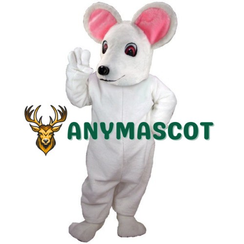 Albino Mouse Lightweight Mascot Costume