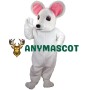 Albino Mouse Lightweight Mascot Costume
