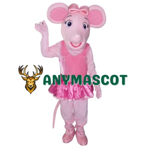 Angelina Ballerina Pig mascot costumes