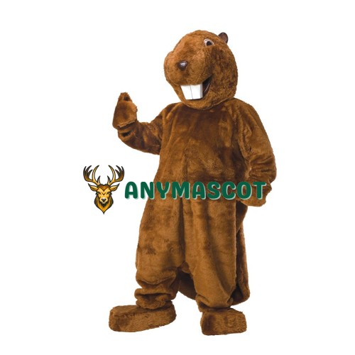 Adult Beaver Mascot Costume