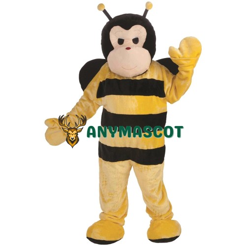 Men's Bumble Bee Plush Mascot Costume