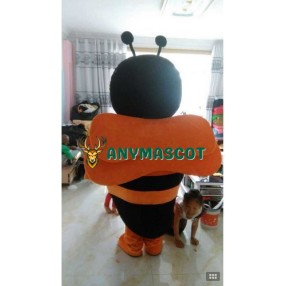 Orange Black Bee Christmas Halloween Mascot Costume