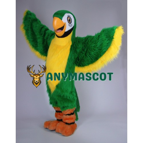 Green Parrot Costume Mascot