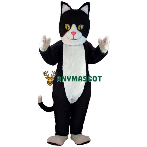 Black & White Cat Lightweight Mascot Costume