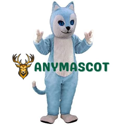 Blue Cat Lightweight Mascot Costume