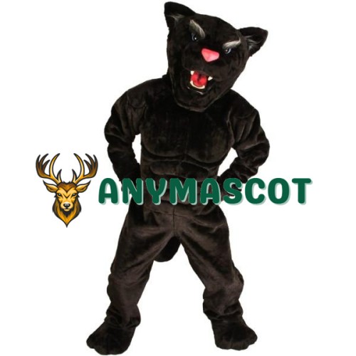 Panther Power Cat Mascot Costume
