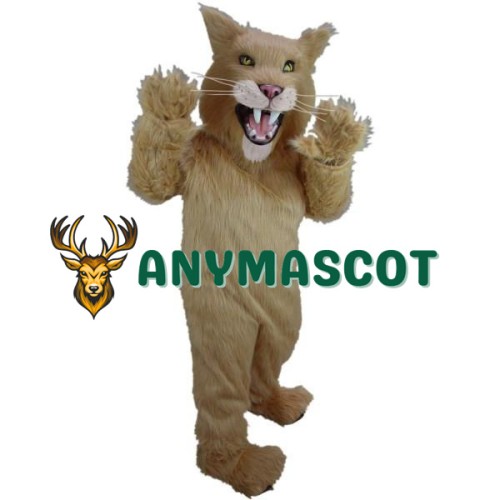 Sabre Tooth Mascot Costume