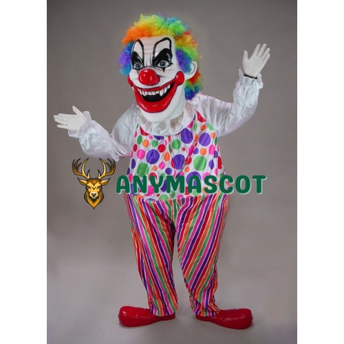 Evil Clown Mascot Costume
