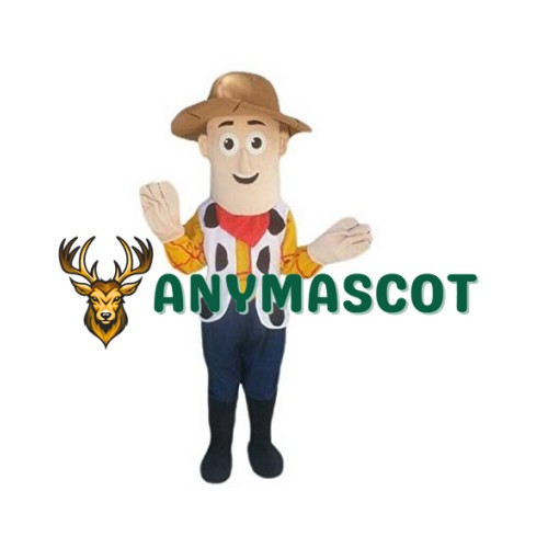 Cowboy Woody Mascot Costume