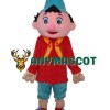 Pinocchio Boy Mascot Costume