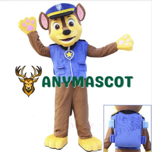 Paw Patrol Chase Dog Mascot Costume