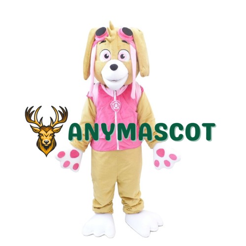 Paw Patrol Skype Dog Cartoon Mascot Costume