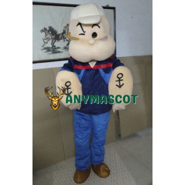 Popeye Mascot Costume