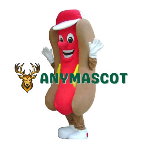 Hot Dog Fast Food Advertising Restaurant Mascot Costume