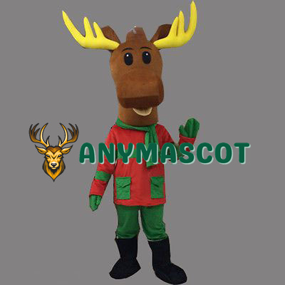 Lovely Christmas Deer Mascot Costume