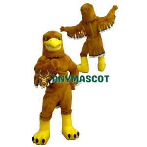 Golden Eagle Mascot Costume for High School