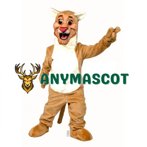 Happy Lion Mascot Costume