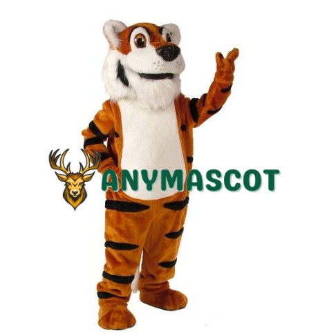 T. Toby Tiger Mascot Costume