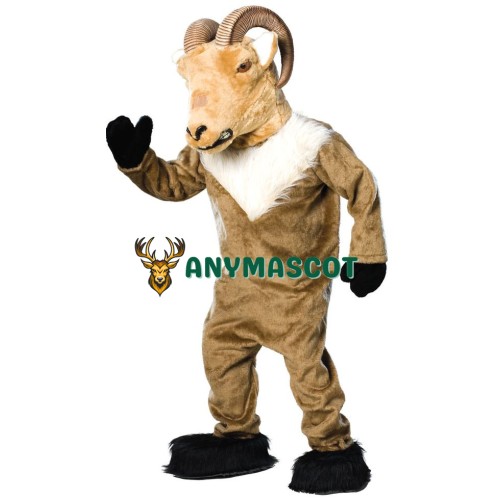 Adult Super Deluxe Ram Mascot Costume