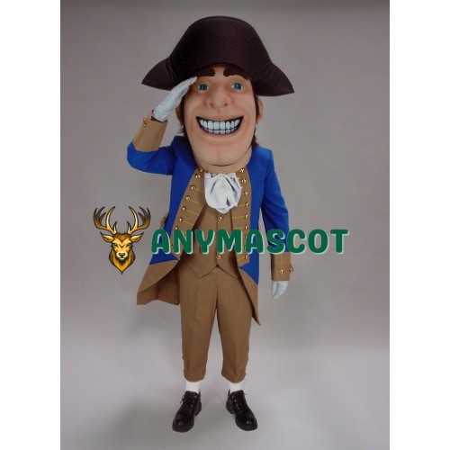 Colonial Costume Mascot