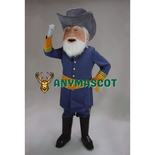 General Civil War Costume Mascot
