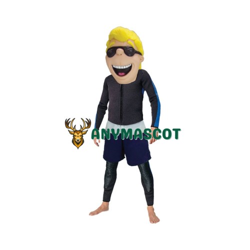 CA Surfer Kid Head Only Mascot Costume