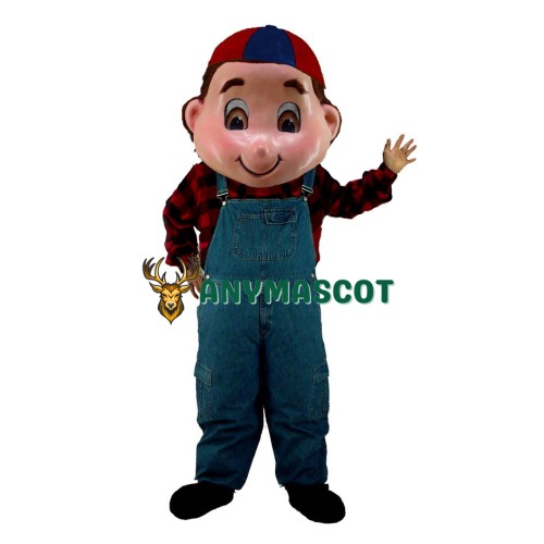 Kid Mascot Head Only Costume