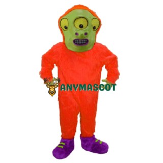 Toon Alien Mascot Costume