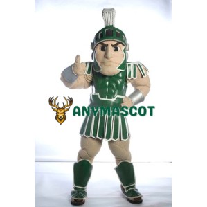 Spartan Trojan Knight Sparty Mascot Costume Shippping