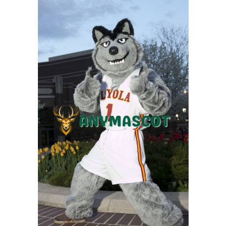 Gey Wolf Sport Football Team Mascot Costumes