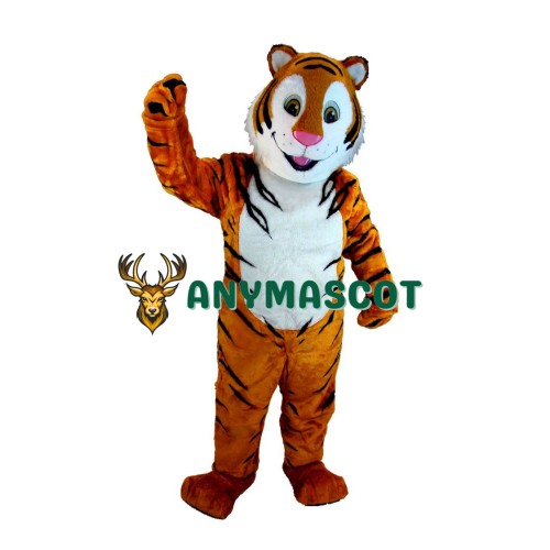 Cartoon Tiger Mascot Costume