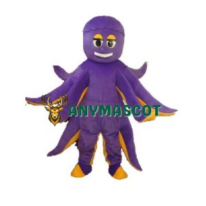 Octopus Mascot Adult Costume