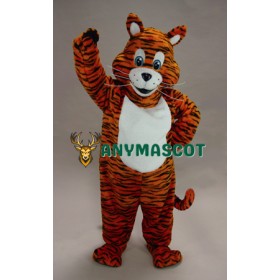 Striped Tiger Mascot Costume